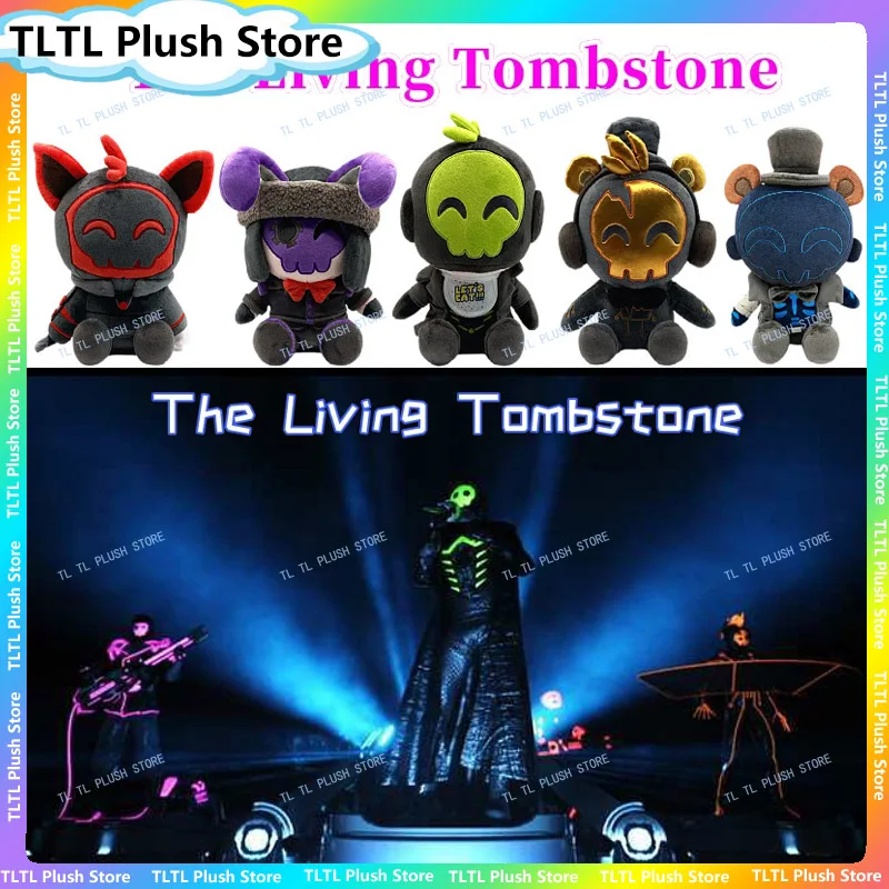 New Game Five Night Plush Toy The Living Tombstone Game Music Band Soft Stuffed Fans Peripheral Present Doll Pillow Toys Peluche