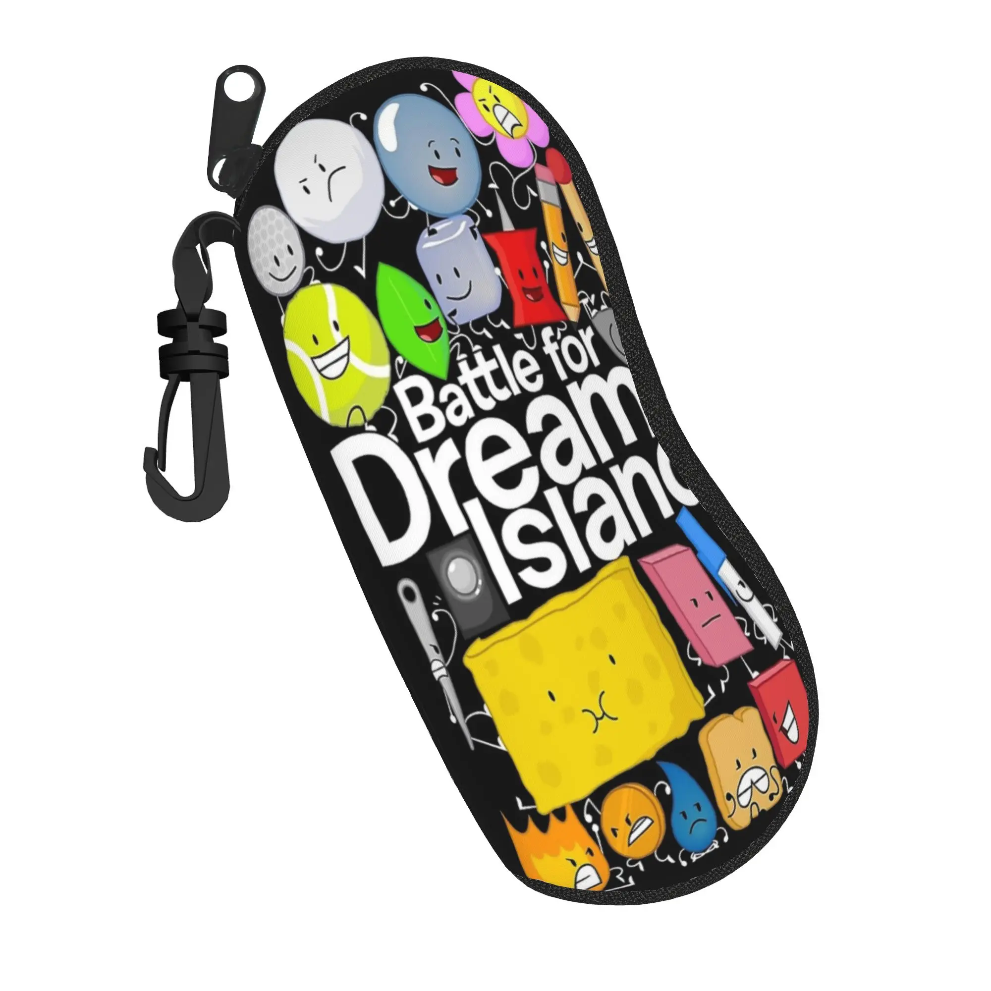 

Чехол для очков BFDI Inanimate Insanity, удобный футляр унисекс, коробка для хранения очков, очаровательный футляр для очков