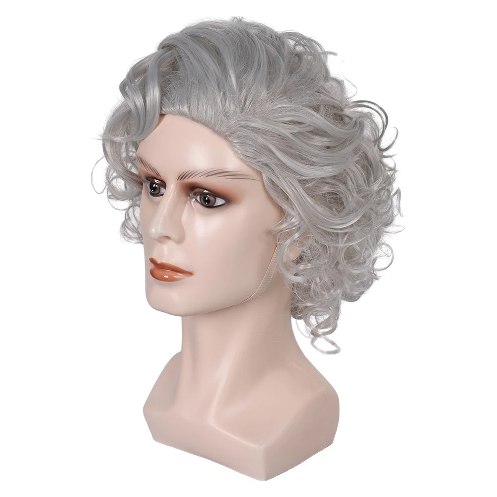 Astarion Cosplay Wig Baldur Cos Gate Adult Men Women Fantasy Heat Resistant Synthetic Hair Carnival Halloween Party Costume Prop