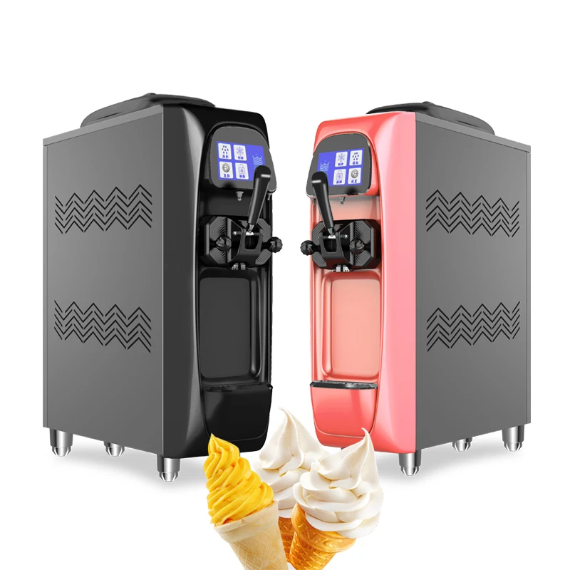 New Designed Commercial Automatic Desktop Soft Ice Cream Vending Machine Best Price For Sale