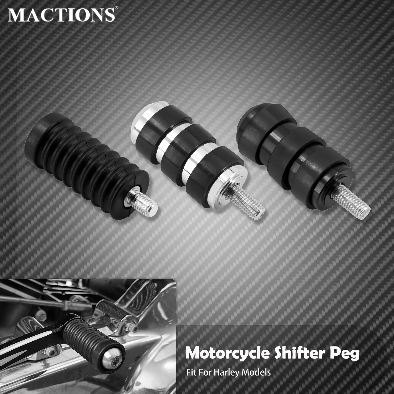 Motorcycle Shifter Peg Shift Gear Lever Footrest For Harley Touring Electra Street Glide Softail FXBB FXLR Dyna Sportster XL 883