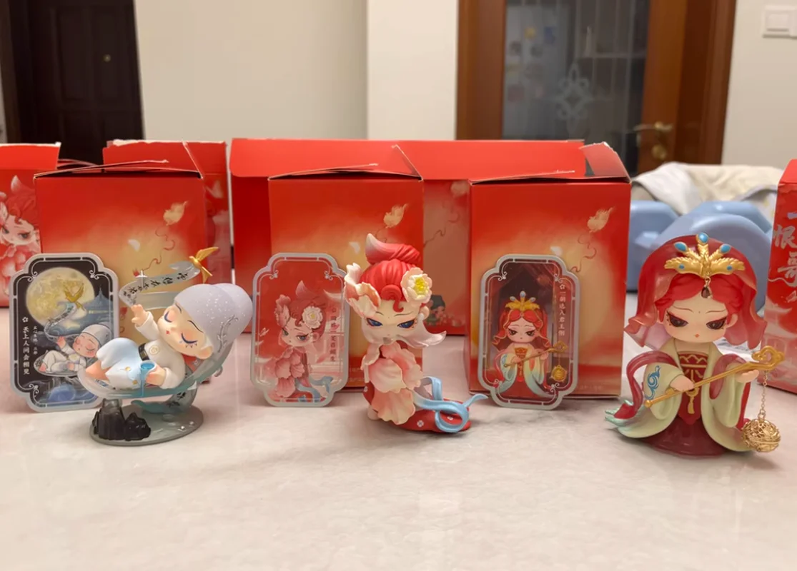 

2025 Spot Подлинная Linglong Xia Yi Shyi Everlasting Regret Song слепая коробка Tajemnicze коробка милый орнамент игрушка праздничный подарок для друзей