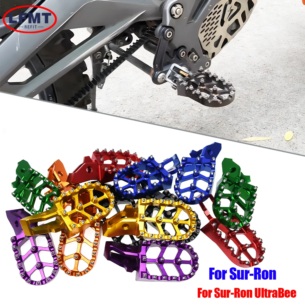 AliExpress LFMT Footpeg Footpedal Footrest Foot Pegs Off-Road Electric Vehicle Enduro Dirt Bike Motorcycle tools For Ultrabee Surron Ultra Bee