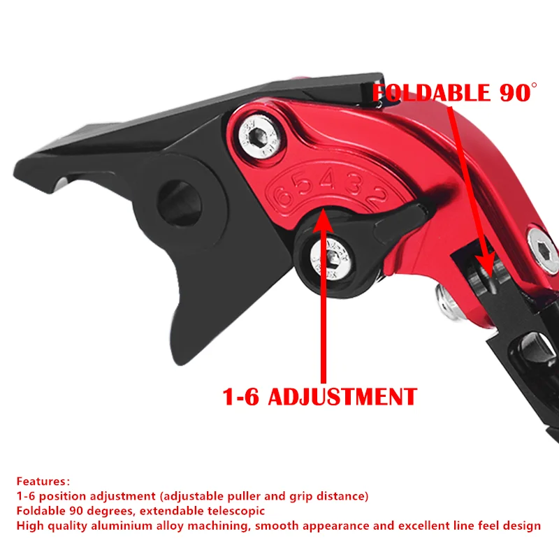 NEW For Honda CBR600RR CBR1000RR /SP CBR1100XX Motorcycle Accessories Adjustable Folding Extndable Brake Clutch Handle levers