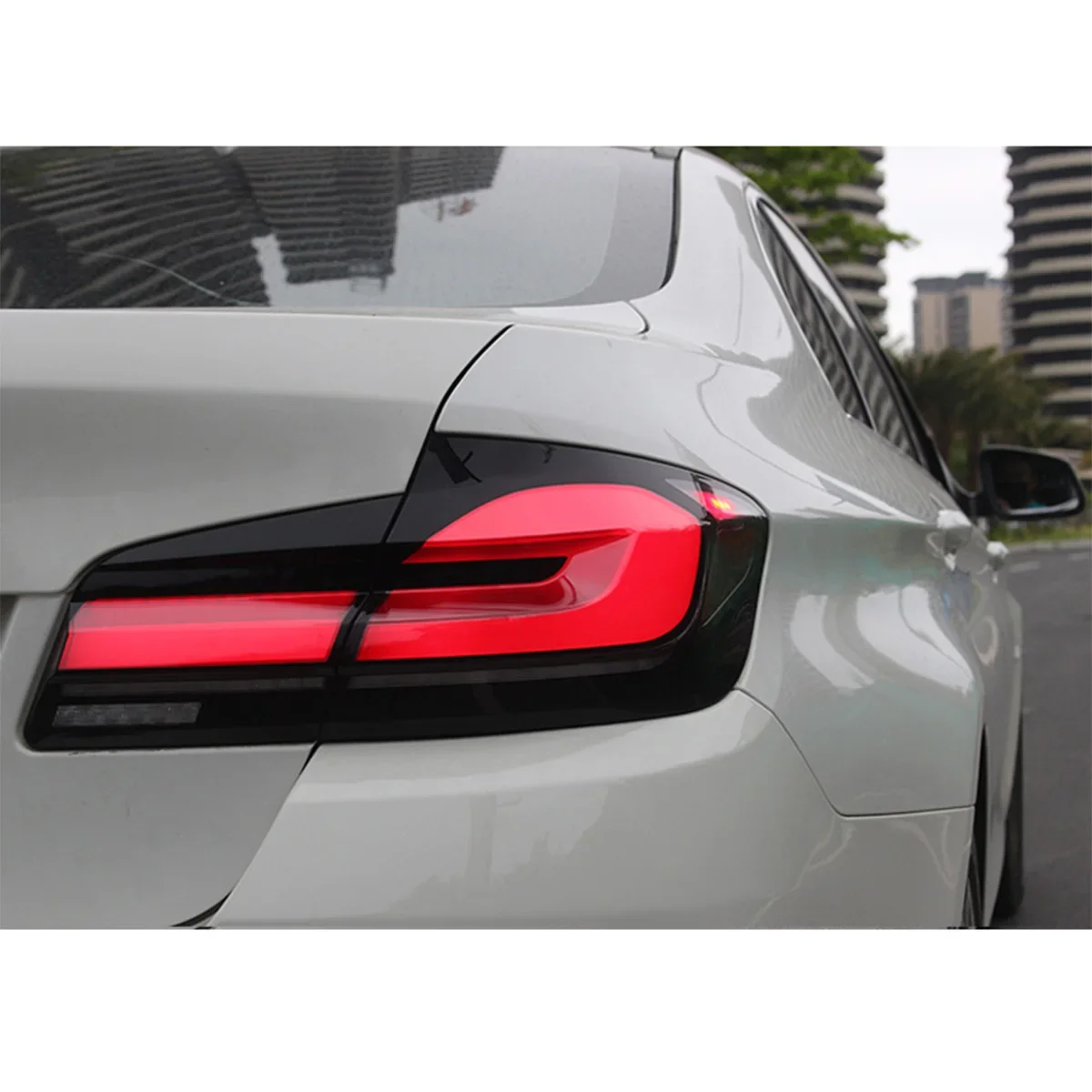 High quality upgrade LED taillights suitable for BMW 5 SERIES F10 2011-2017 modified to G30 style.