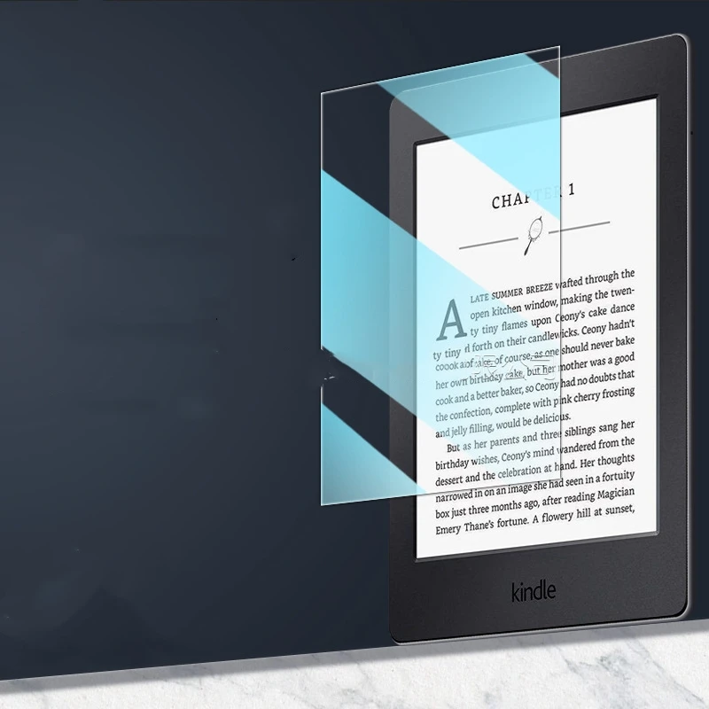 Vidrio templado para Amazon Kindle paperwhite 2, Protector de pantalla, película protectora, 3 piezas
