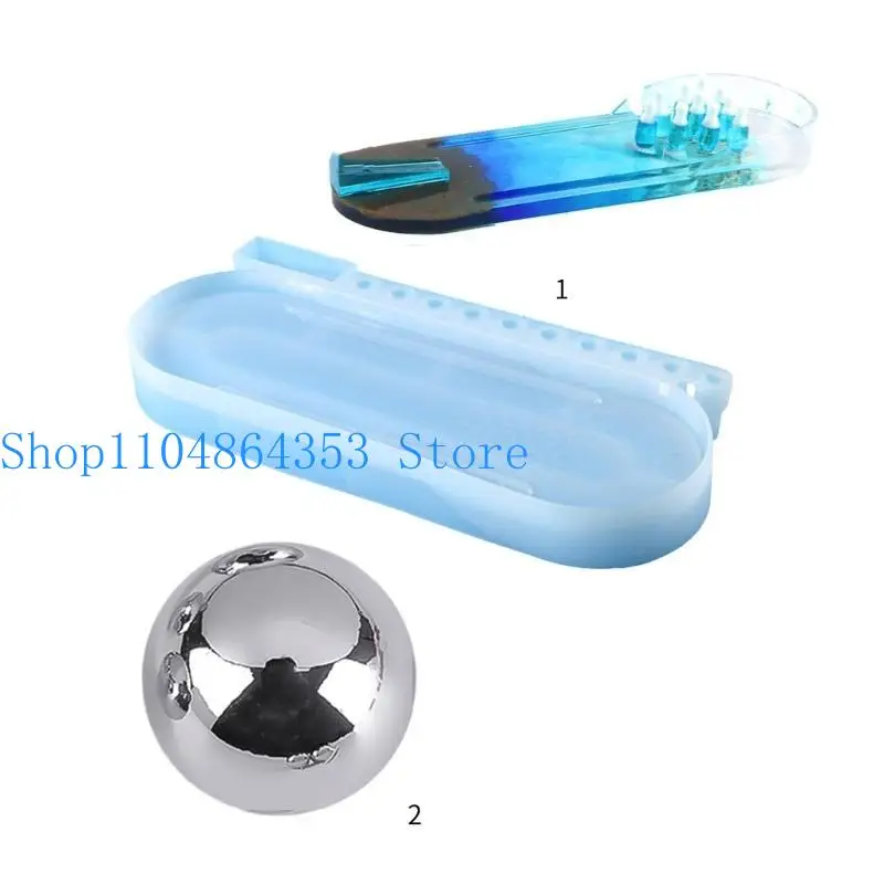 

652F Creative DIY Silicone Mold Delicate Mini Bowling Alley Moulds Silicone Material Silicone Craft Molds Perfect for DIY