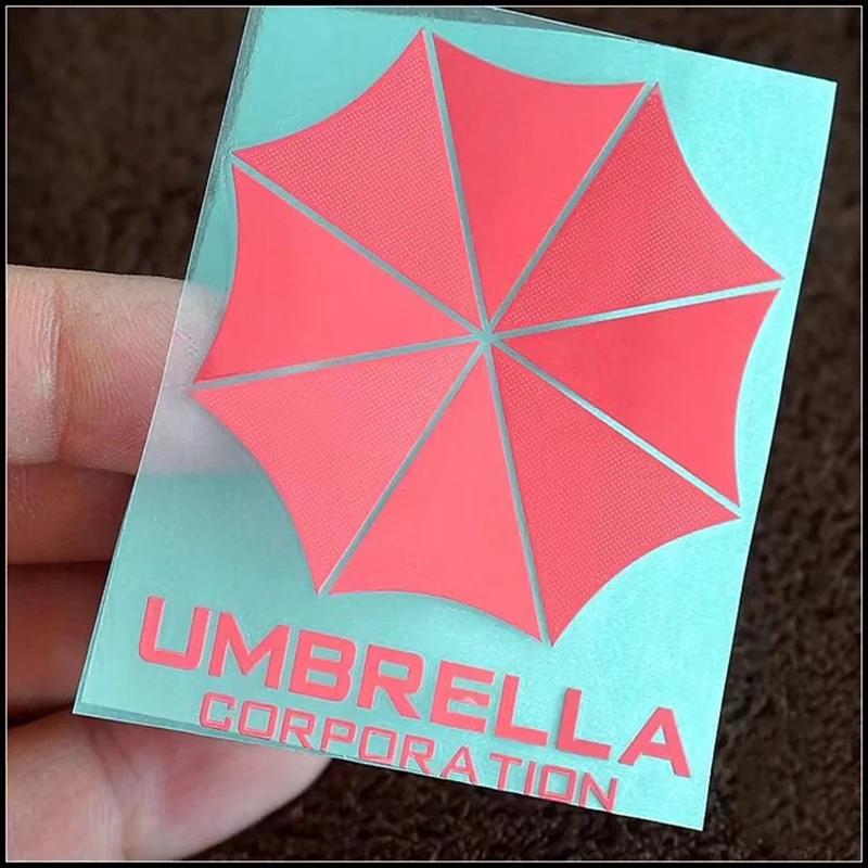 Resident Evil umbrella Umbrella logo Metal phone sticker Computer sticker Car sticker