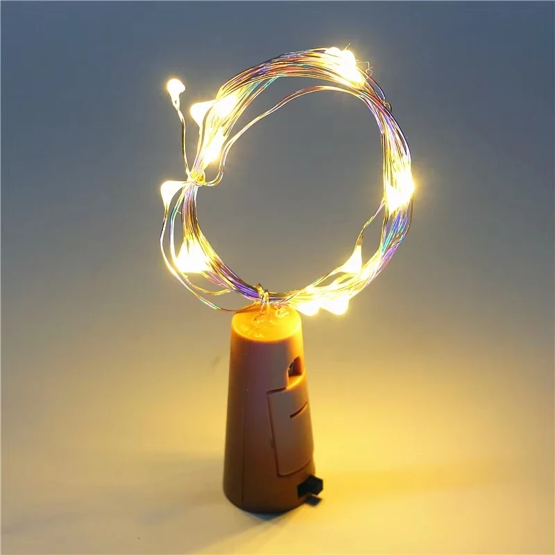 Bottle Stopper Light Led Copper Wire Light 2m String Bottle Stopper String Wedding And Holiday Decoration Gift Atmosphere Light