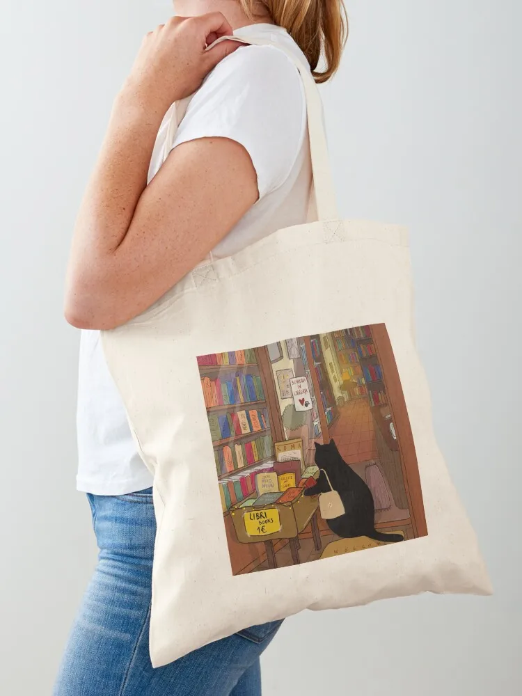 

Stanis at the Libreria Tote Bag Women's bag Lady bag Canvas for women