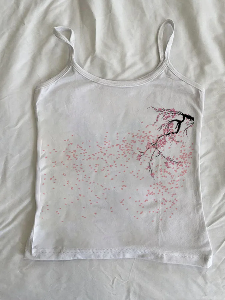 Aesthetic Gothic Punk Baby Tee Vintage Street Women Graphics Print Grunge T-shirt Y2k Clothes Cute Slim Crop Tops shirt Slim Emo