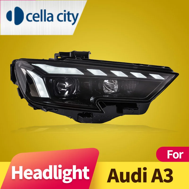 

Car Styling Head Lamp for Audi A3 Headlights 2017-2020 A3 8V LED Headlight Projector Lens DRL Head Lamp Auto Accessories