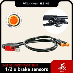 Remsensor Waterdichte 3-pins kabelmagneten Ebike Hydraulische stroomuitgesneden sensor voor Bafang Mid Drive Motor Kit elektrische fiets