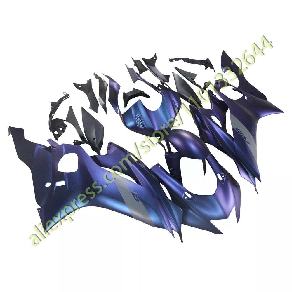 Replacement Cowl Fairing Kit fit for Yamaha YZF R6 2017-2025 RJ27 Injection Moulding ABS Plastic Body Panels Cover Set