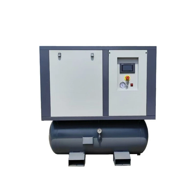 Screw air compressor integrated magnetic frequency conversion efficient and durable four-in-one frequency conversion screw