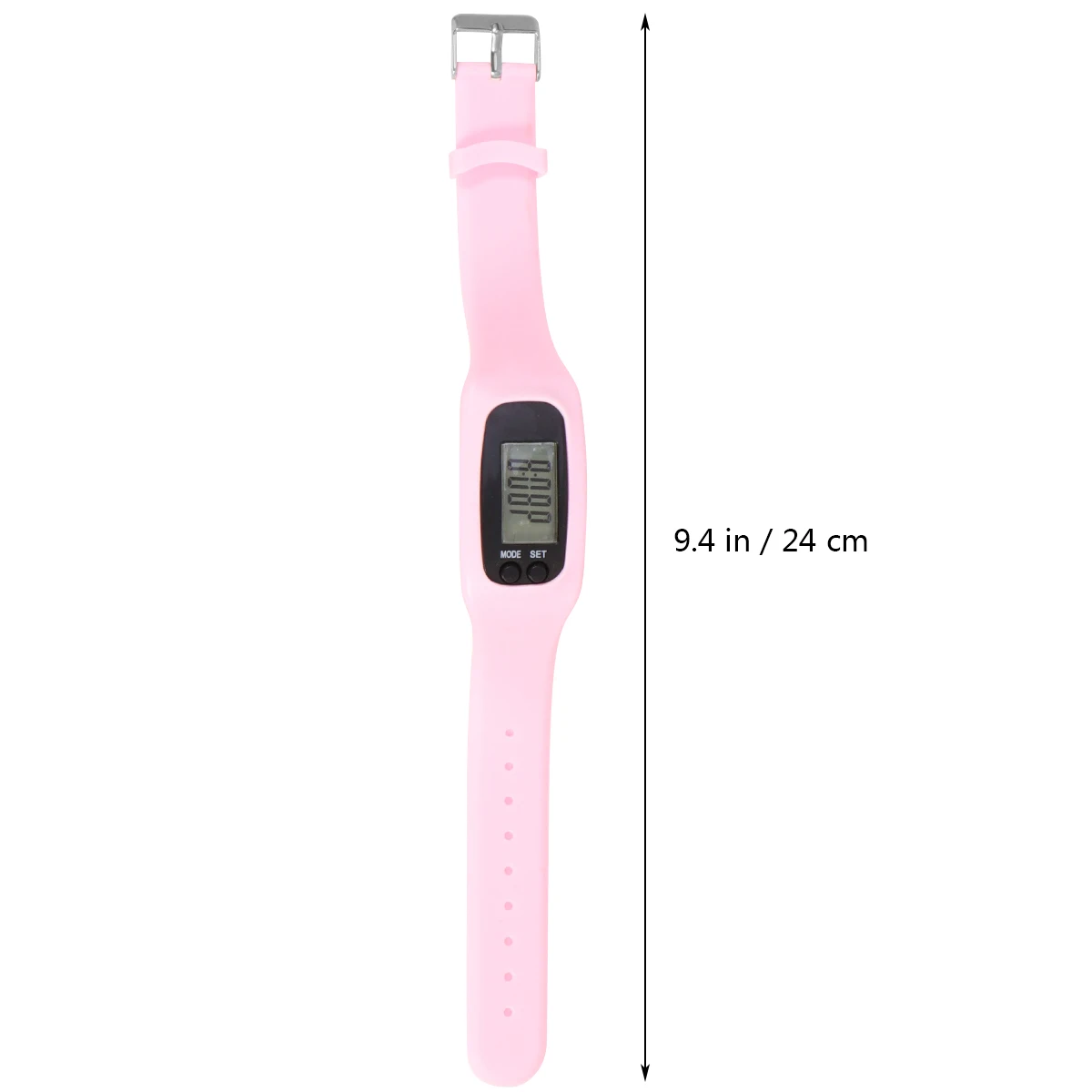 

Digital Pedometer Watch Red Walking Step Counter Wristb Running Steps Sports Outdoor Fitness Equipment Smart Pedometer