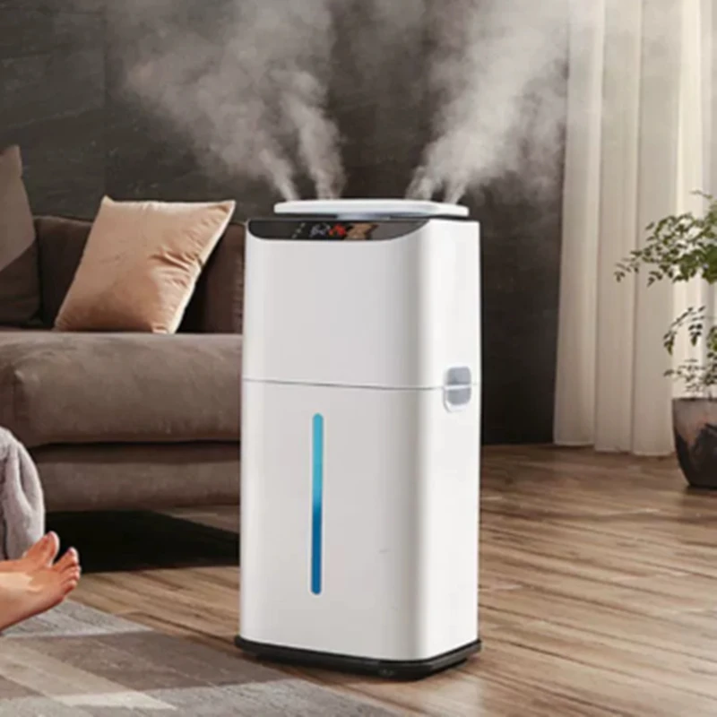 27L Humidifiers Large-Capacity Humidifier Industrial Commercial Heavy Fog Sprayer Floor-Mounted Ultrasonic Intelligent Constant