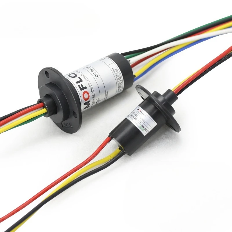 Wind Power slip ring Slip 2 3 4 5 6 8 12 Wire Circuit Slip Ring 5A 10A 15A 30A 60A Electric Collector Rings