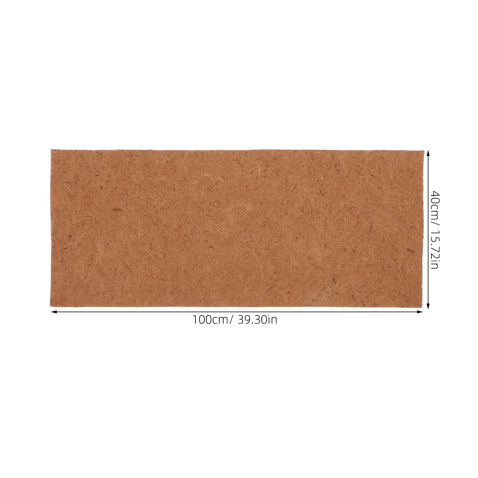 

Coir Planter Liner Natural Coconut Fiber Breathable Coconut Coir Mat for Flower Pots Baskets Reusable Planter Liners