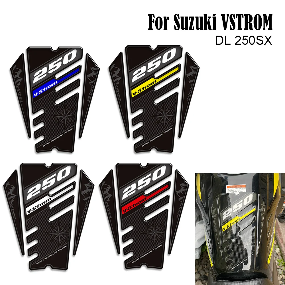 

For Suzuki VSTROM V STROM DL 250 SX 250SX Adventure Motorcycle Fuel Oil Tank Pad Protector Decals Stickers