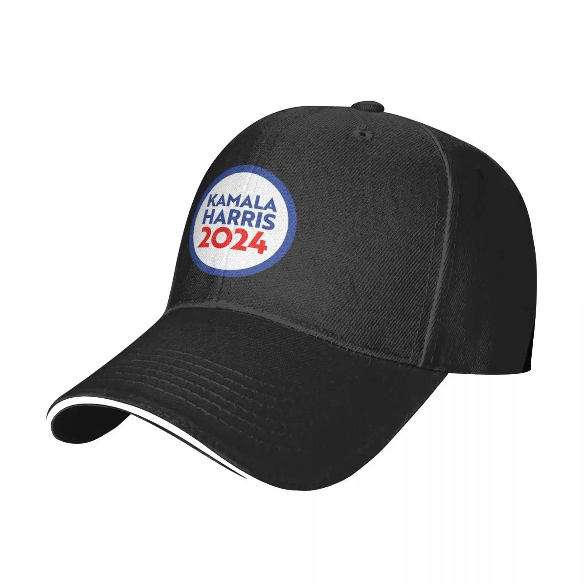 Kamala Harris 2024 Button President Election Baseball Cap Hiking Adjustable Hip Hop Hats Summer Fashion Adult Snapback Cap