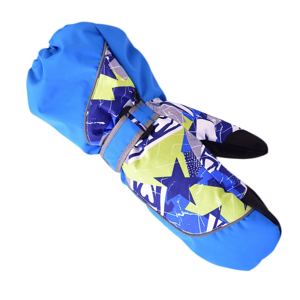 

Warm Ski Gloves s Waterproof Mittens Cold Weather Snowboard Sports Hand Warmer Boys