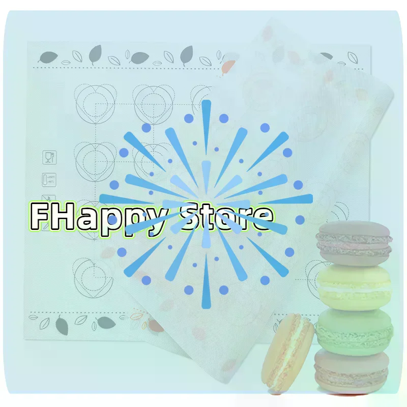 [MA]Silicone Macaron Baking Mat Non Stick Fondant Cookie Pad Oven Bakeware Sheets Liner Cakes Pastry Tools Rolling Dough Mats