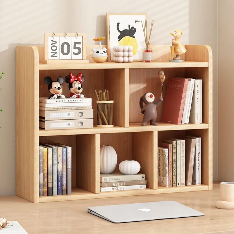 Desk Office Study Desk Storage Cabinet Desktop Shelf
