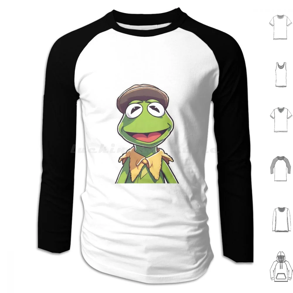 

Hoodies Long Sleeve The Frog The Frog Funny Meme Jim Henson Show Animal The Show Beaker