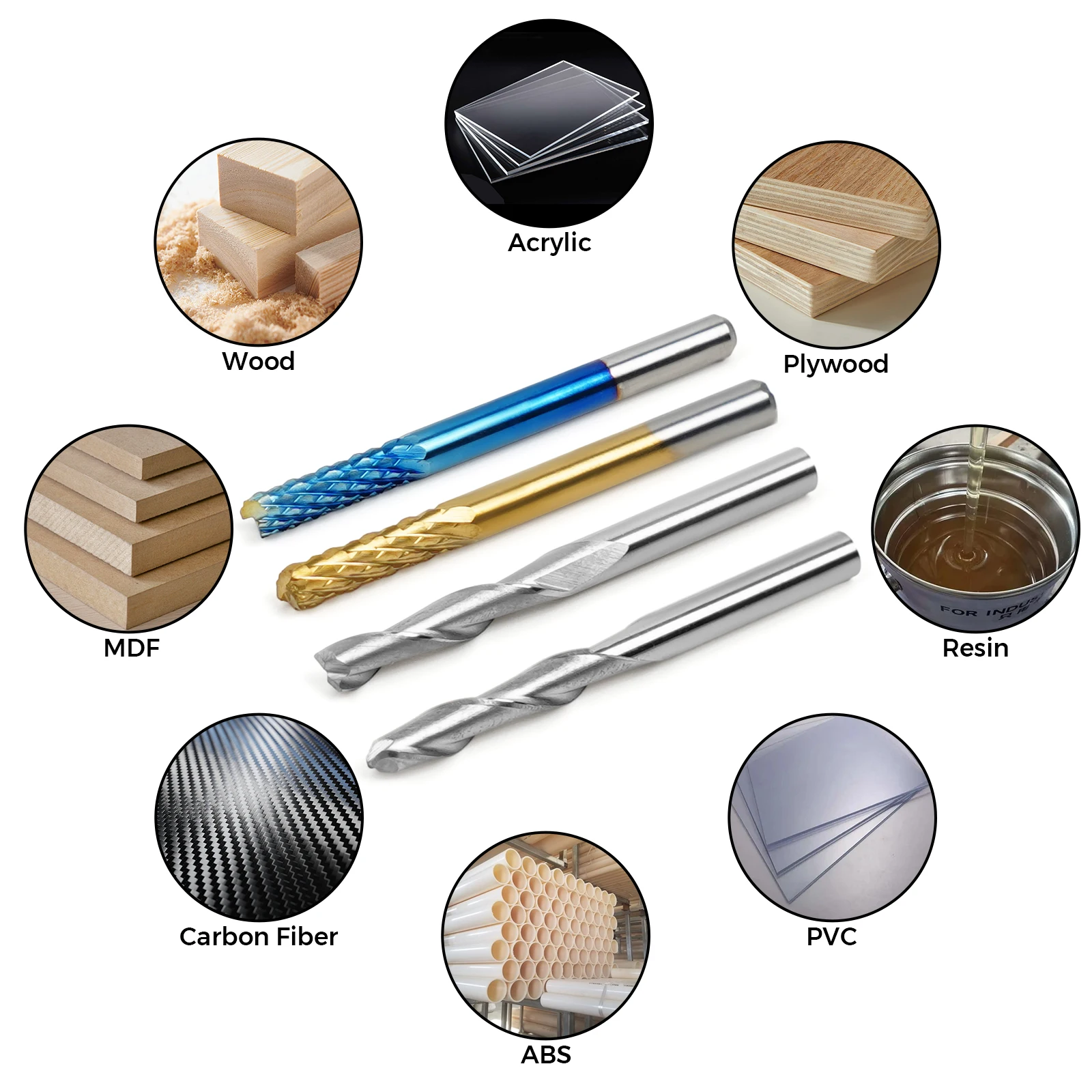 Thumbnail 4 - #52 Cheap CNC Milling Cutter Sets Worth Buying