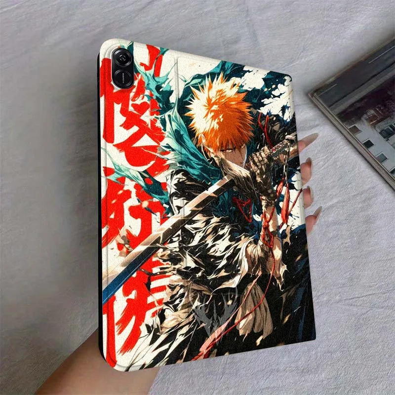 بليتش أنيمي التوضيح ل MediaPad MatePad Air SE Pro M6 M5 M2 T10s T5 10 11 12.6 11.5 12X10.8 بوصة 10.1 اللوحي