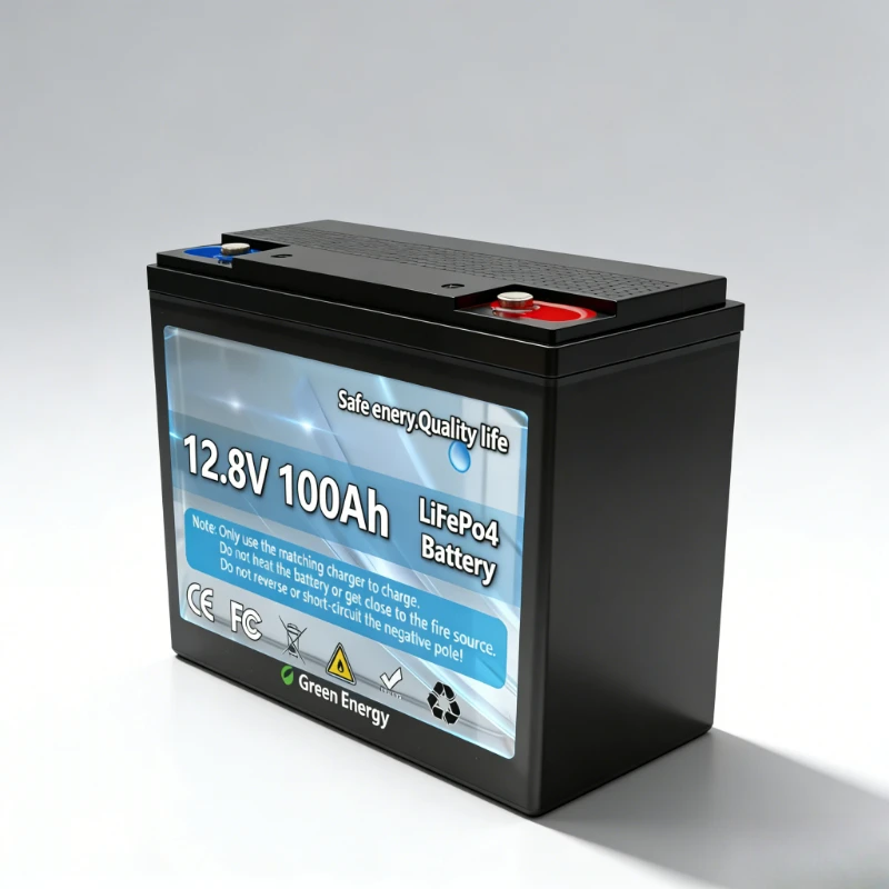 

New 12V 100Ah LiFePO4 Battery Build in 100A BMS Perfect Replacement for Lead Acid for Motorhomes, Solar System 6000+ Cycles
