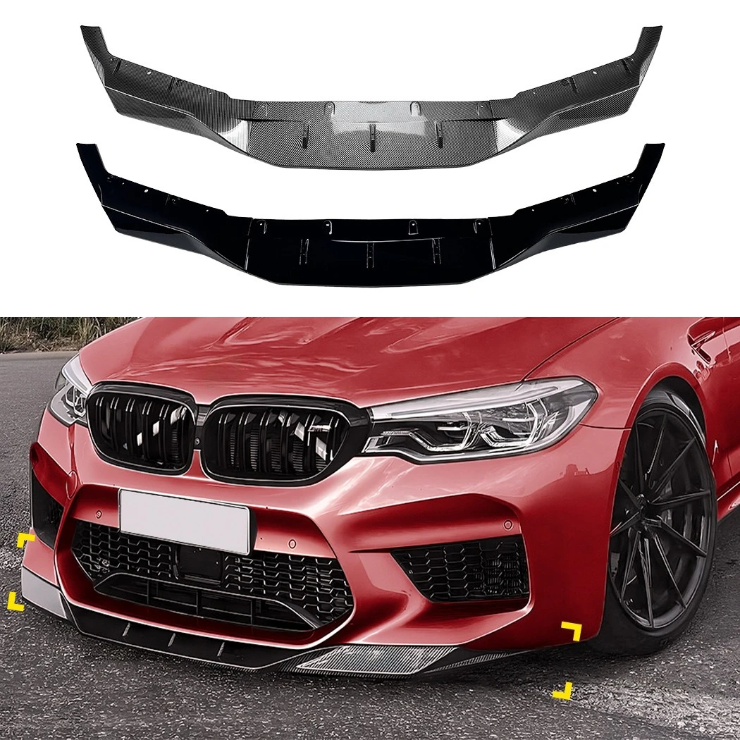

Front Bumper Spoiler Lip For BMW 5 Series M5 F90 2018-2020 Exterior Part