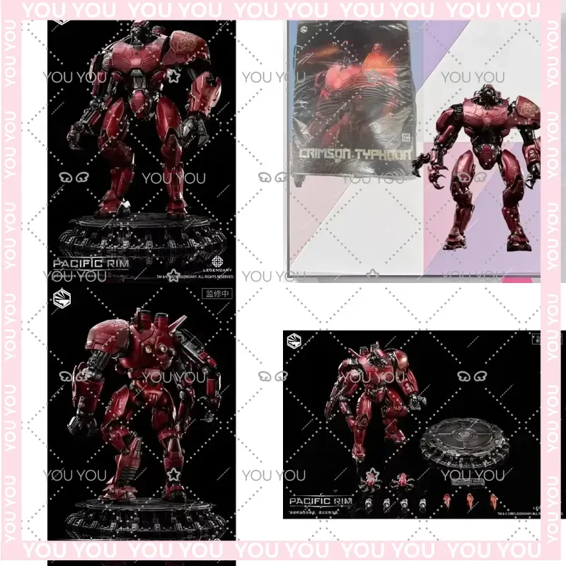 

Mecha Infinitystudio Crimson Original Typhoon for Collection Model Authentic Mecha Character Action Toy Gift for Kids 30 cm