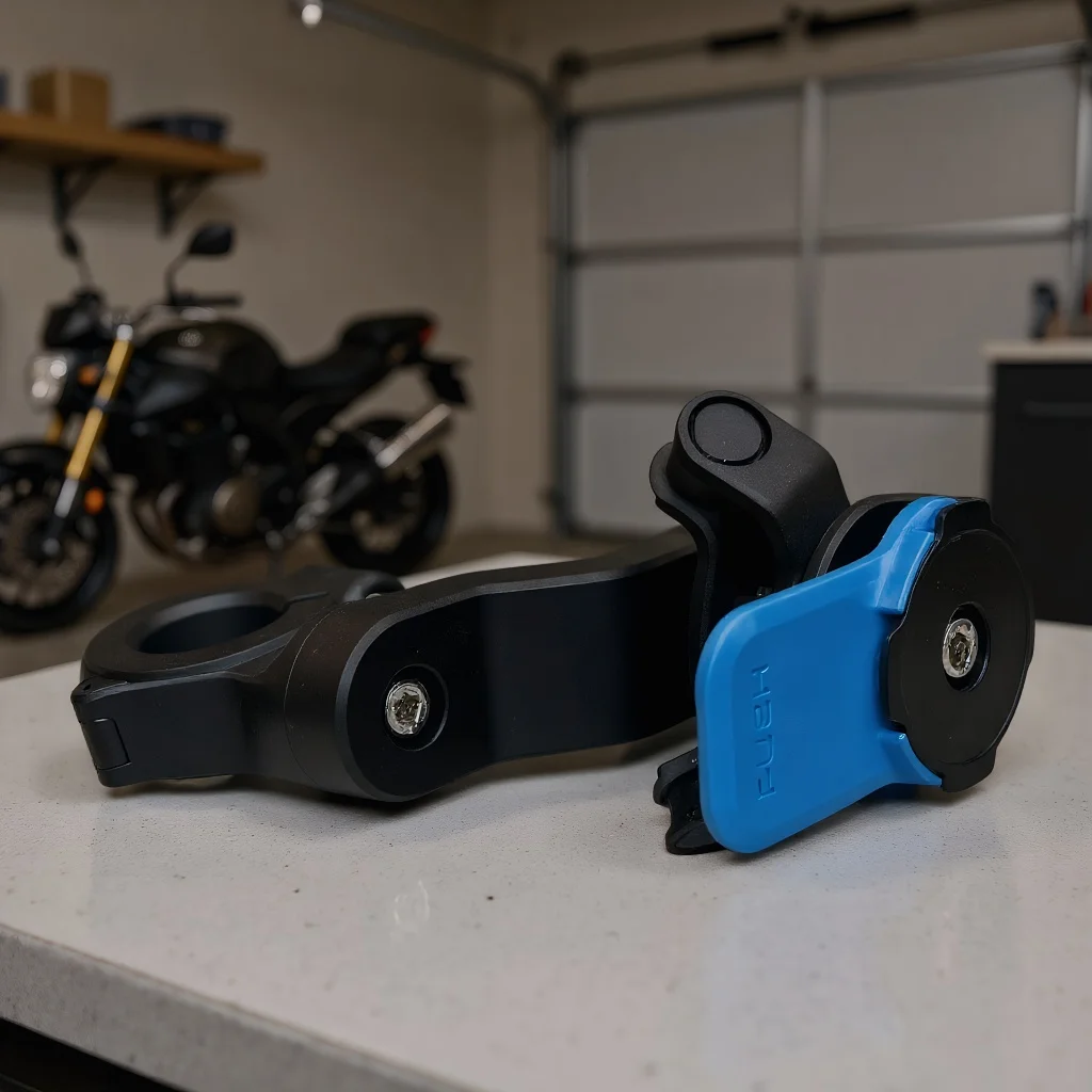 

Motorcycle Bike Phone Holder 360° Rotatable Detachable Mount Quades Delivery Navigation Self Lock Anti-shake Phone Holder Case