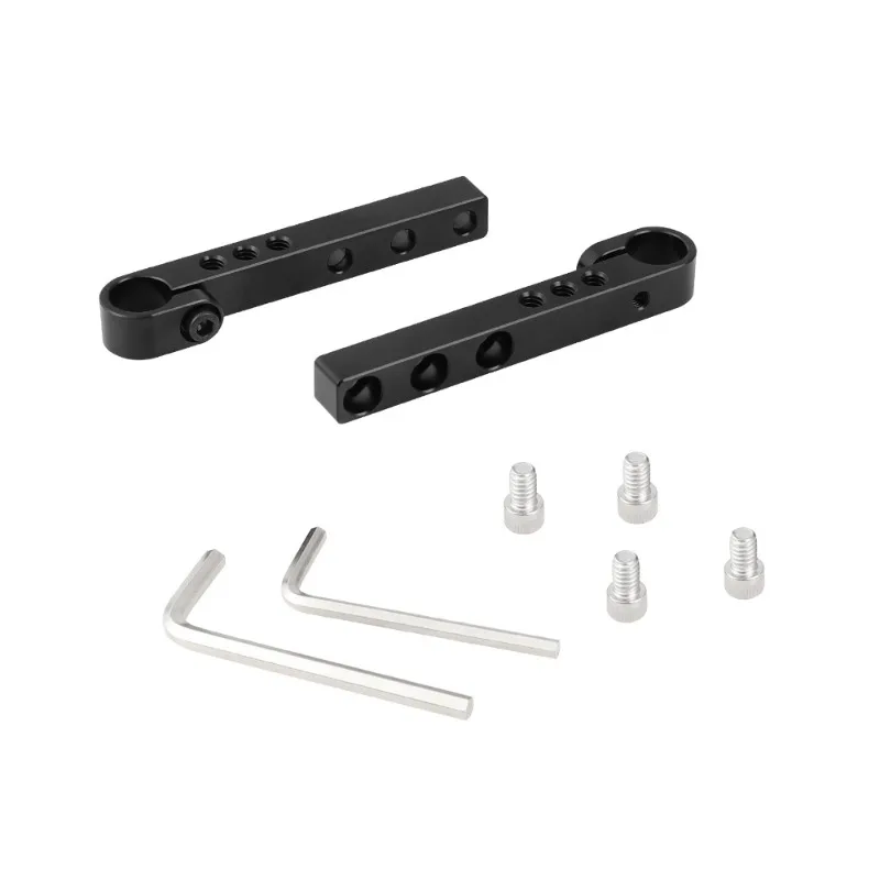 

106Mm Aluminum Crossbar Replacement Part 15mm Pipe Hole for DIY Camera Cage