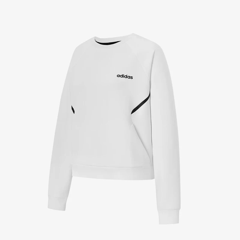 Adidas genuine Spring and Autumn women's sports loose round neck pullover sweatshirt KC2193