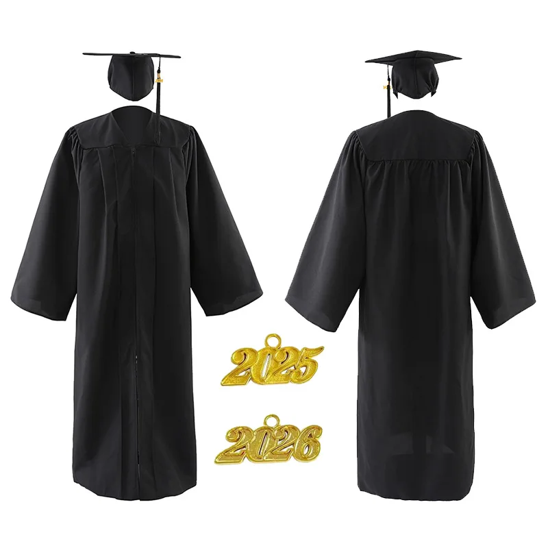 Bachelor-Uniform, Abschlusskleid, College-Abschlussball-Kleidung, Doktoruniform, College-Stil, Mentor-Uniform
