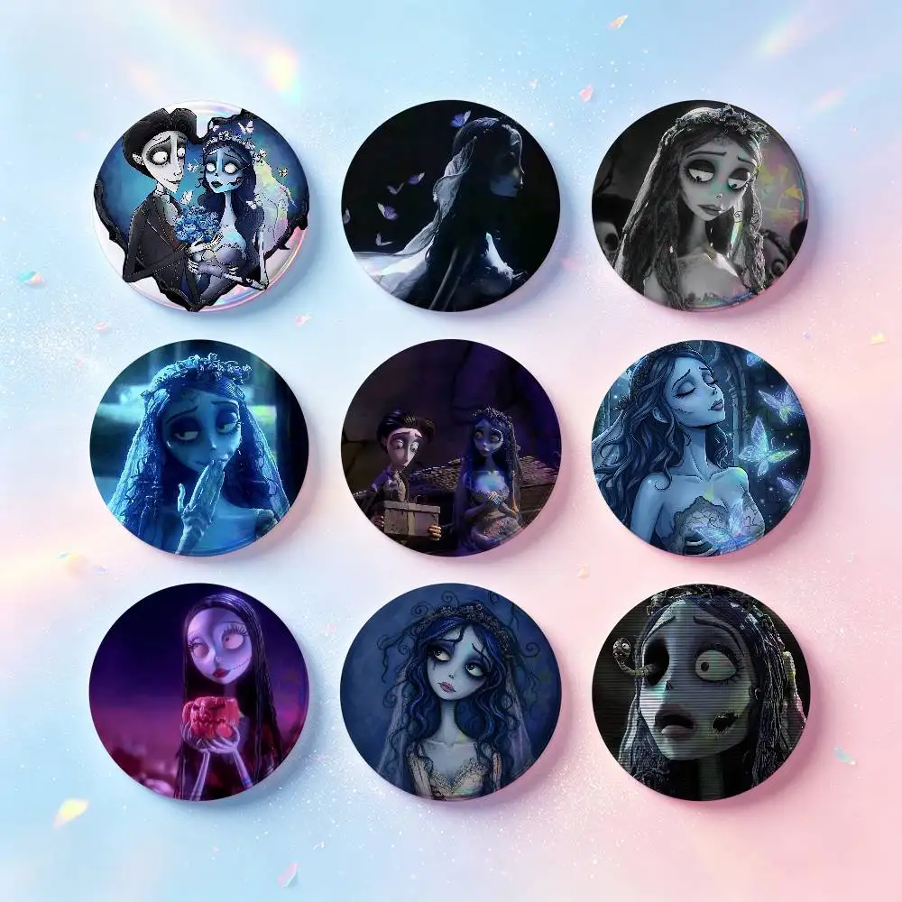 C-Corpse B-Bride HD Print Badges Pretty Round Display Brooches IP merchandise 32mm 58mm 75mm 44mm 25mm