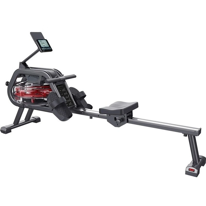 Household Commercial Water Rower Professional Indoor Aerobic Training Machine for Full Body Cardio Muscle Building Practice