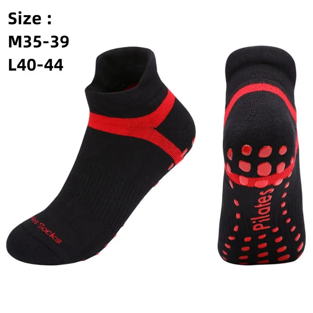 Nouvelles femmes professionnelles chaussettes de Yoga anti-dérapant danse Pilates Ballet chaussettes de sport coton pour salle de sport Fitness Pilates chaussettes unisexe