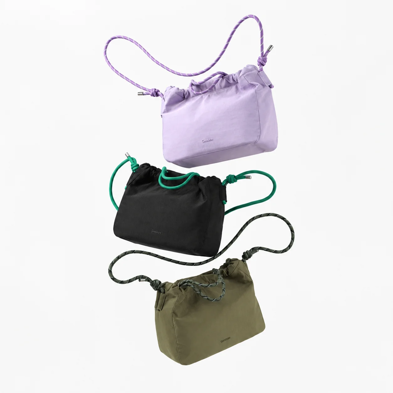 Große Kapazität, Kordelzug-Tragetasche, 9,5 l, leichte Nylon-Handtasche, wasserdichte Damen-Umhängetasche, mehrwegige Umhängetasche – Detail 8