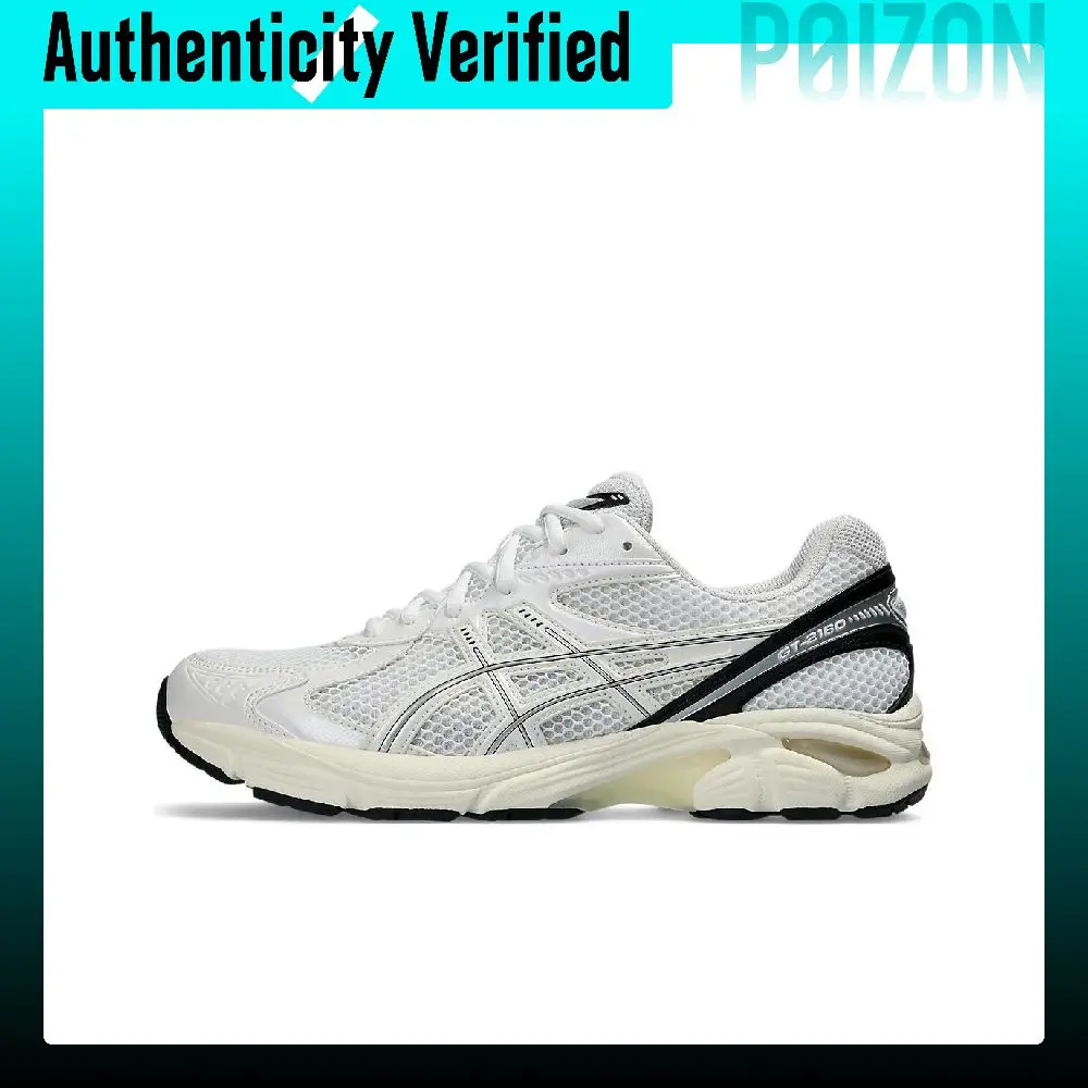 ASICS GT 2160 Breathable Low top Casual Running Shoes Unisex White Black 1203A275-104