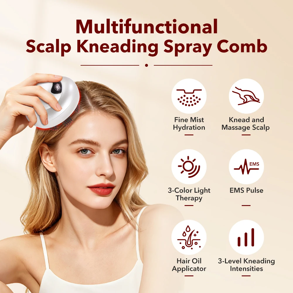 Masajeador Eléctrico para el C - Hair Care Color reseña y precio