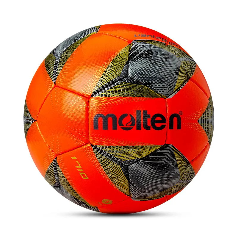 Molten FA1711 Size 5 adult football hoop Wear Resistant PVC Hand Stitched High Quality football,Outdoor Match Training futbol