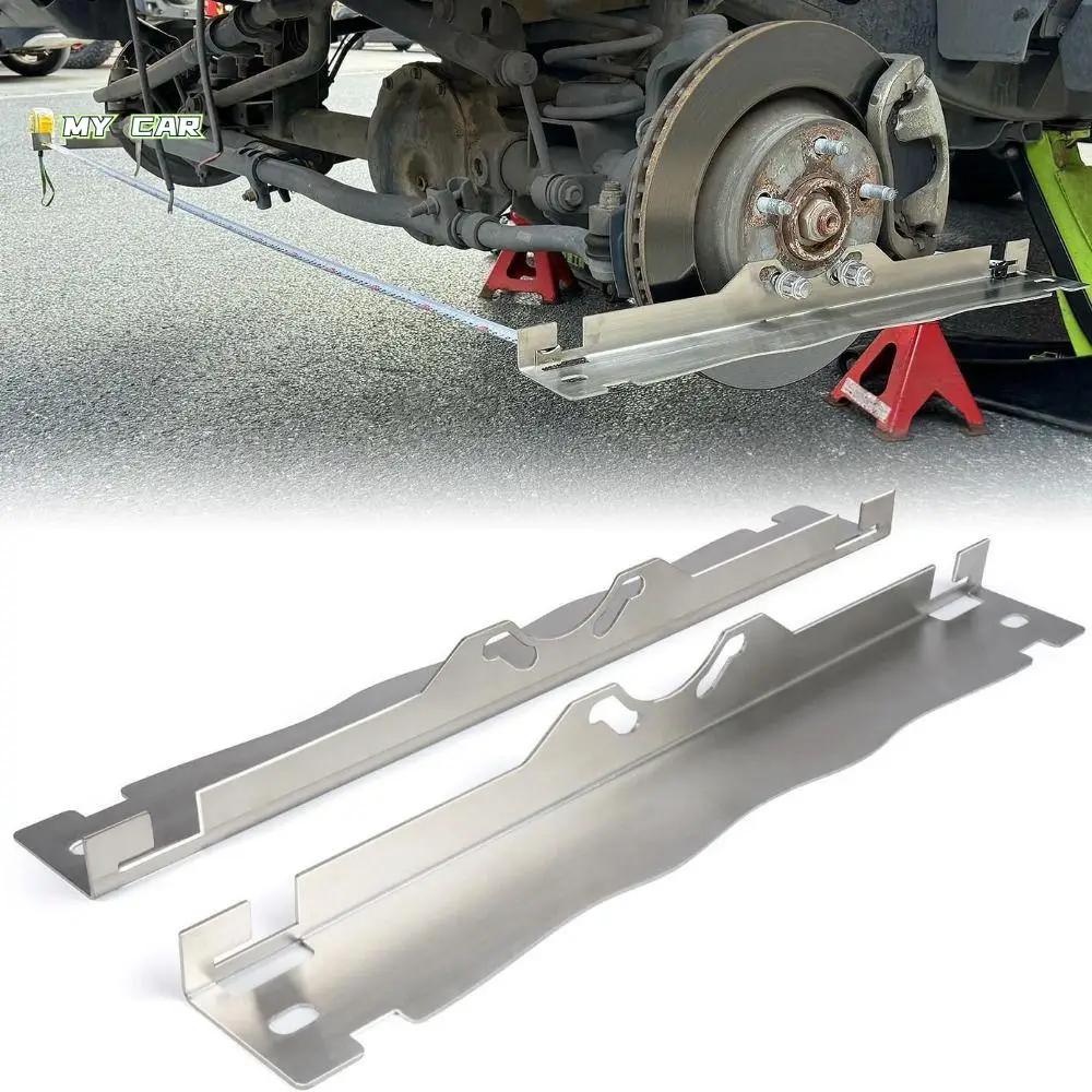 

With Hanging Hole Wheel Alignment Tool Plate Unique Slot Anti Fall Car Wheel Alignment Tool Rust Resistant Positioning Accurate