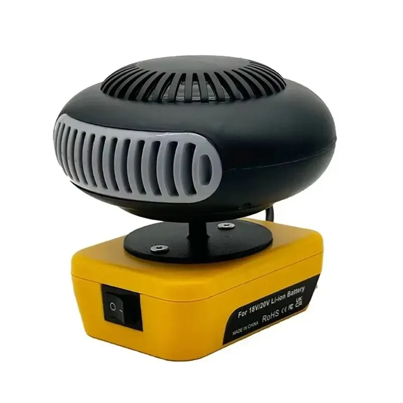 

[NEW!ABAG】 Portable Electric Warm Air Blower Heater For Li- Power Tool Dual Mode Hot & Cold Wind For Outdoor Indoor Us