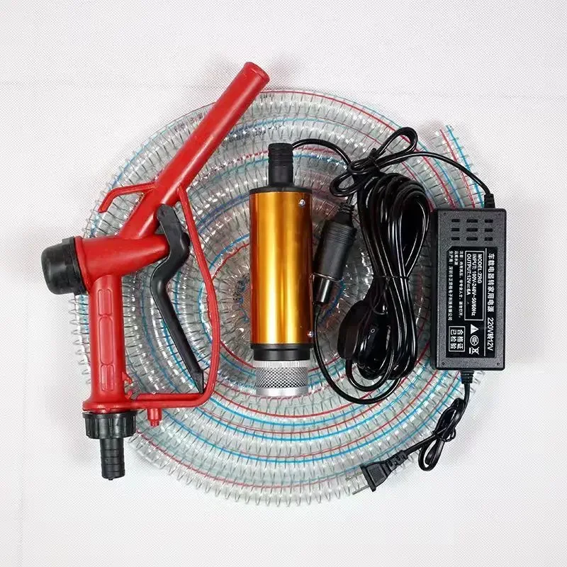 12V DC electric diesel engine oil and water pump self priming submersible pump pumping