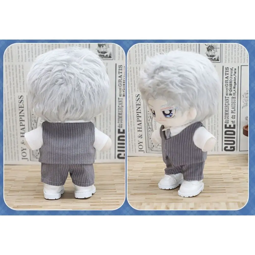 

Kids Toy Fashion Doll Clothes Winter Wear Casual Style Handmade Jacket Pants Handmade Doll Vest Tops for 1/12 BJD Dolls