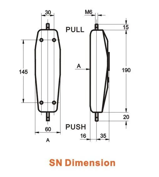 SUNDOO Original Handheld Digital Force Gauge SN100/SN200 Pull-Push Dial Dynamometer for Tensile Test High Accuracy Instrument